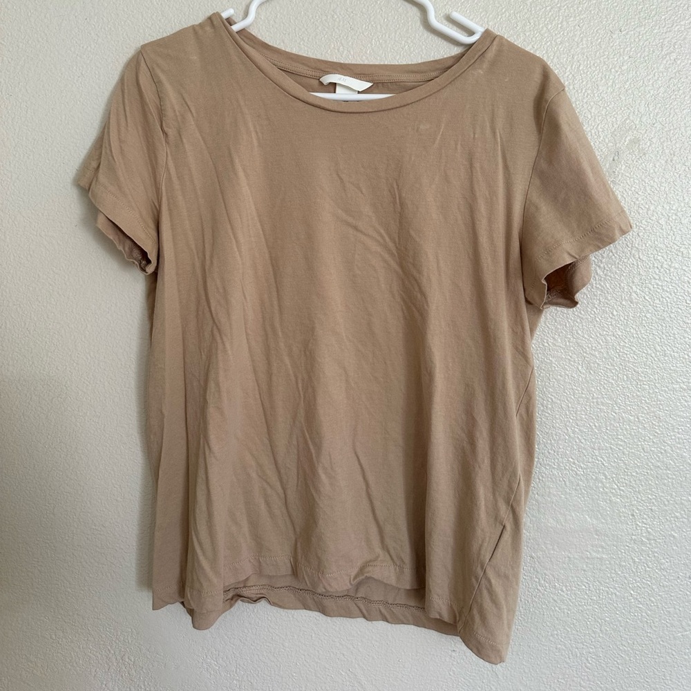 basic brown shirt